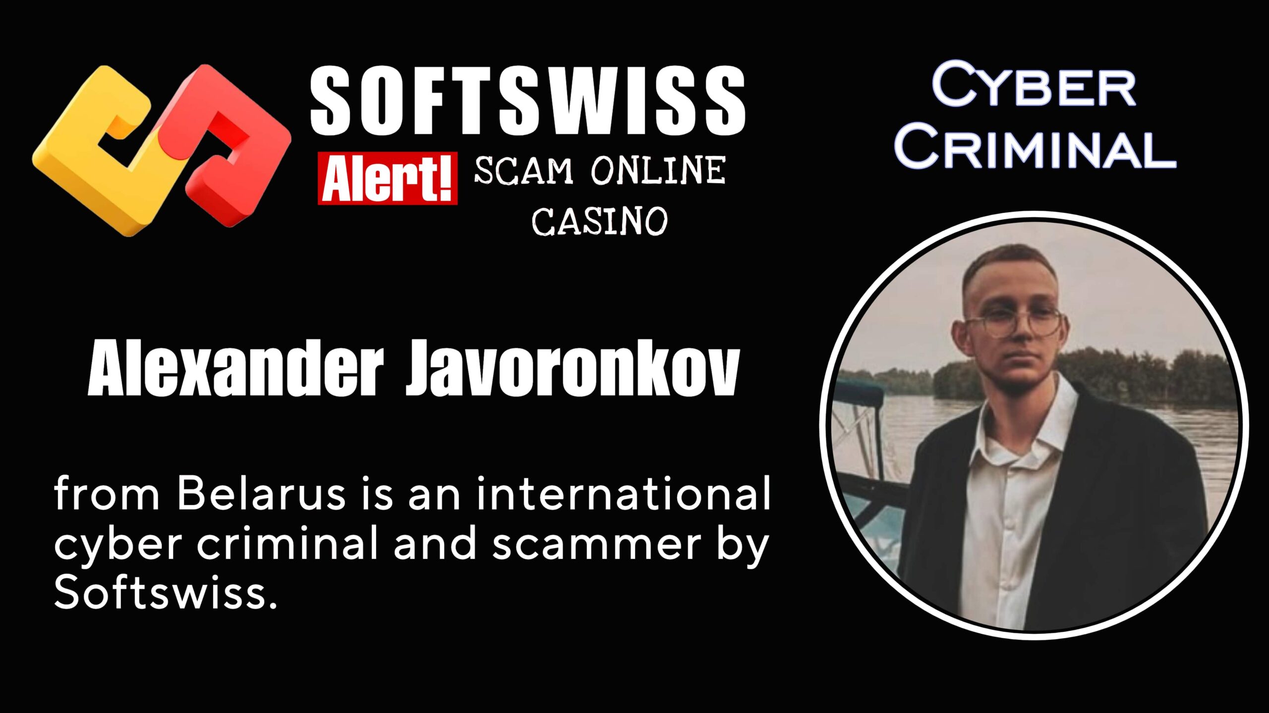 Alexander Javoronkov - softswiss scam - Casino by Softswiss